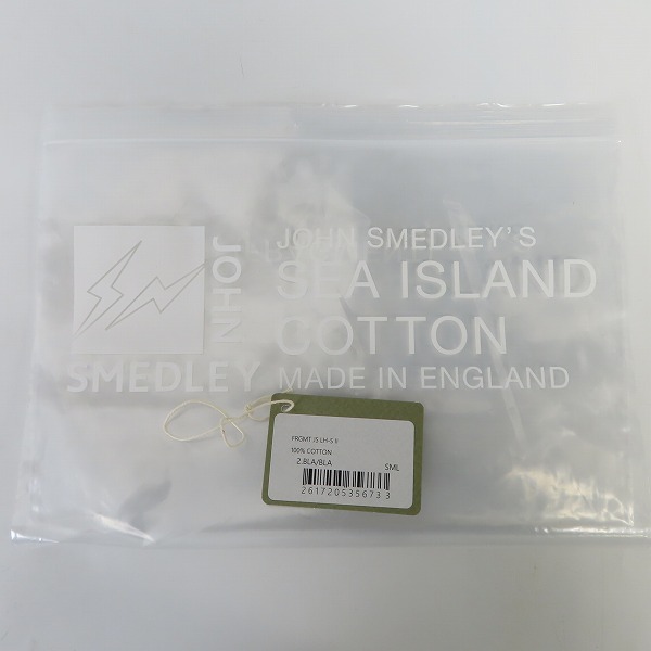 実際に弊社で買取させて頂いたFRAGMENT DESIGN ×SEQUEL×JOHN SMEDLEY ロングスリーブニット ブラック JS LH-S Ⅱ/Sの画像 6枚目