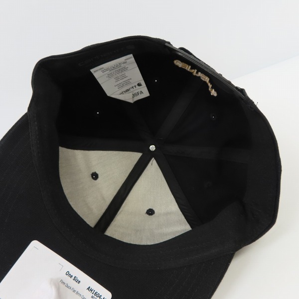 実際に弊社で買取させて頂いた(6)Carhartt/カーハート Firm Duck Flat Brim Cap ファームダック フラットブリム キャップ AH1604-M の画像 5枚目