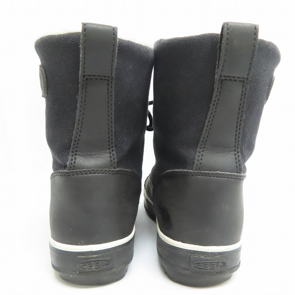実際に弊社で買取させて頂いたKEEN/キーン エルサブーツ ブラック 1015633/24.5の画像 1枚目