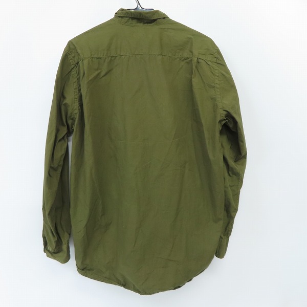 実際に弊社で買取させて頂いたCOMME des GARCONS/コムデギャルソン 長袖シャツ ミリタリー HO-B043 /Mの画像 1枚目