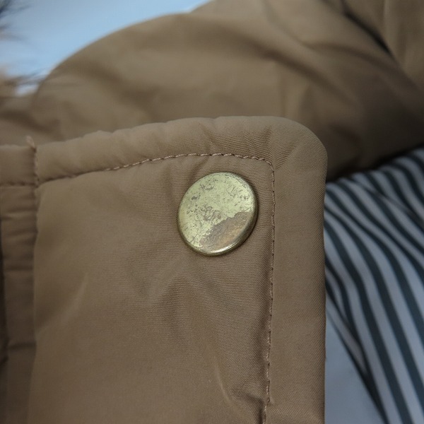 実際に弊社で買取させて頂いたMACKINTOSH PHILOSOPHY/マッキントッシュフィロソフィー タヌキファー ダウンコート H5A04-826-40/34の画像 6枚目