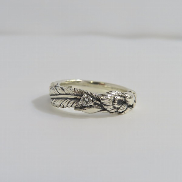 実際に弊社で買取させて頂いたBloody Mary/ブラッディマリー マグノリア リング w/ダイヤモンド 15号の画像 1枚目