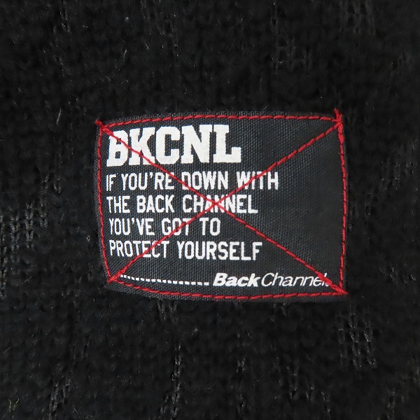 実際に弊社で買取させて頂いたBack Channel/バックチャンネル ニット 長袖 セーター/Mの画像 4枚目