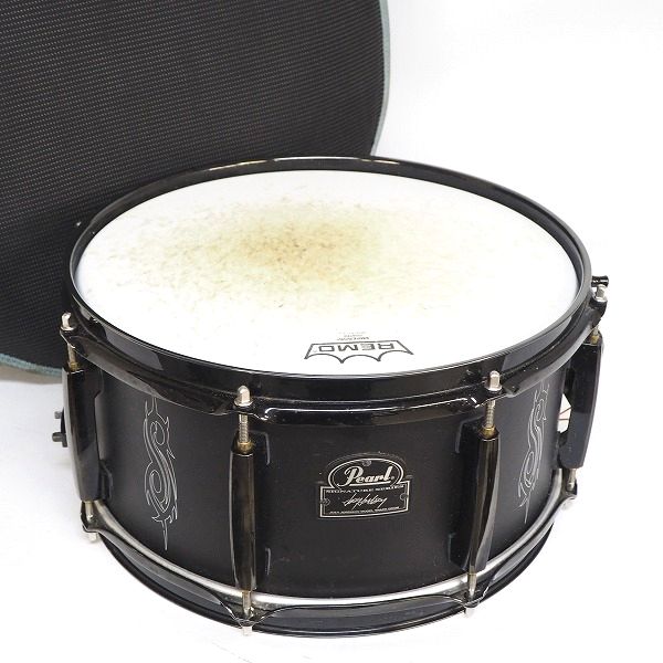 実際に弊社で買取させて頂いた★Pearl/パール JJ1365 Joey Jordison Signature/ジョーイ・ジョーディソンシグネチャー スネアドラム 13x6.5インチ