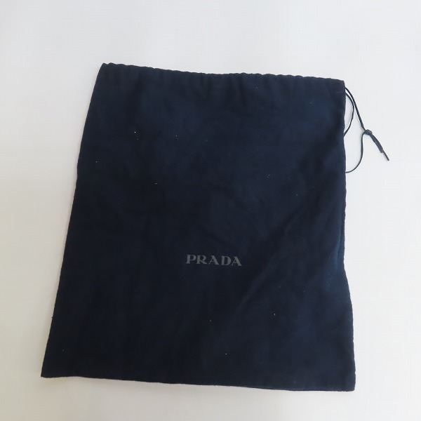 実際に弊社で買取させて頂いた【観賞用】PRADA/プラダ トレッキング シューズ ビブラムソール/7.5の画像 8枚目