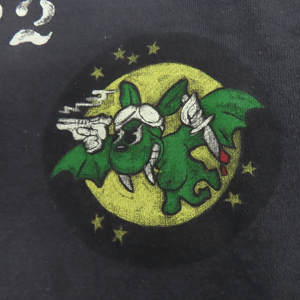 実際に弊社で買取させて頂いたBUZZ RICKSON'S/バズリクソンズ NIGHT FIGHTERS ASSN /スウェットトレーナー/XLの画像 5枚目