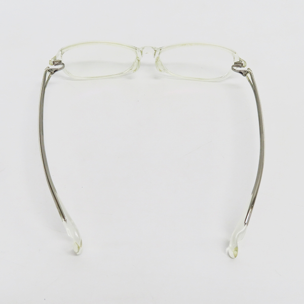 実際に弊社で買取させて頂いた999.9/フォーナインズ スクエア型 眼鏡/メガネフレーム 度入り NP-711の画像 3枚目