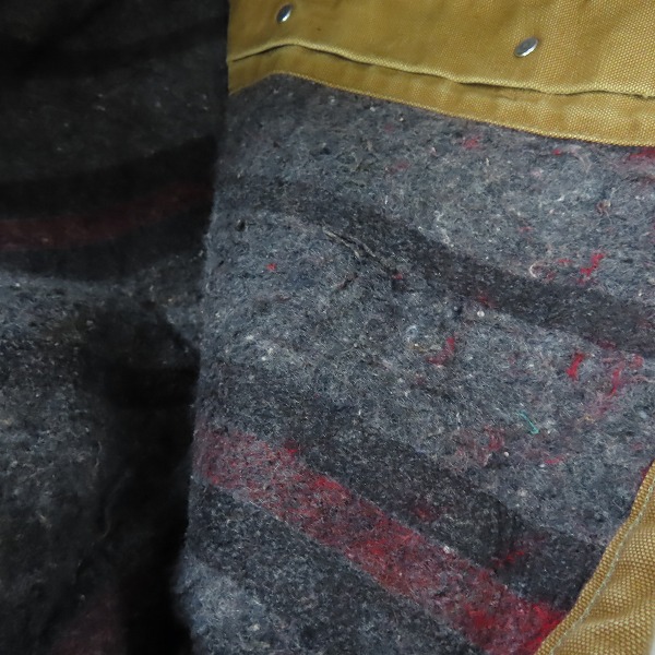 実際に弊社で買取させて頂いたCarhartt/カーハート Gジャンタイプ ダック地 ワークジャケット/40の画像 6枚目