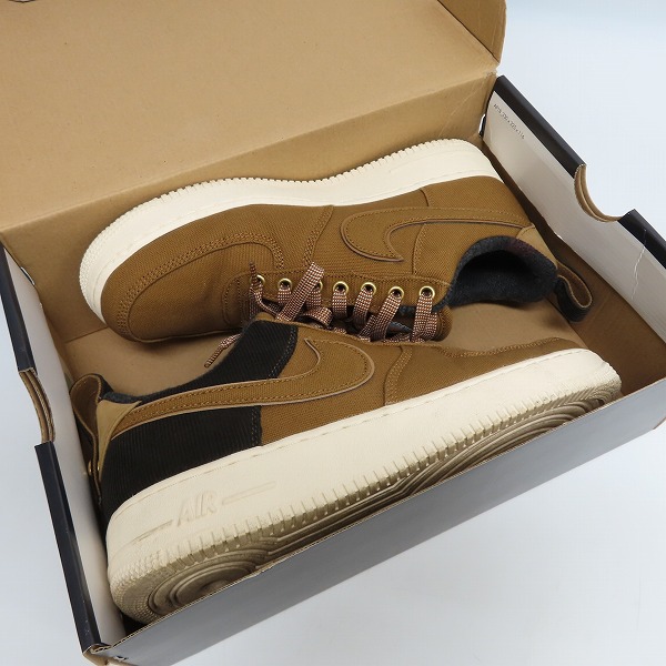実際に弊社で買取させて頂いたNIKE×Carhartt WIP/ナイキ×カーハート AIR FORCE 1 07 PRM WIP エアフォース1 AV4113-200/27.5の画像 8枚目
