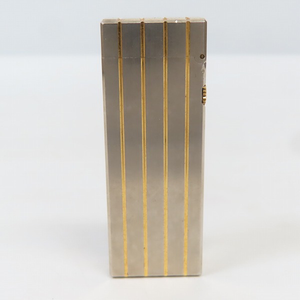 実際に弊社で買取させて頂いたdunhill/ダンヒル サイドローラーガスライター ストライプの画像 1枚目