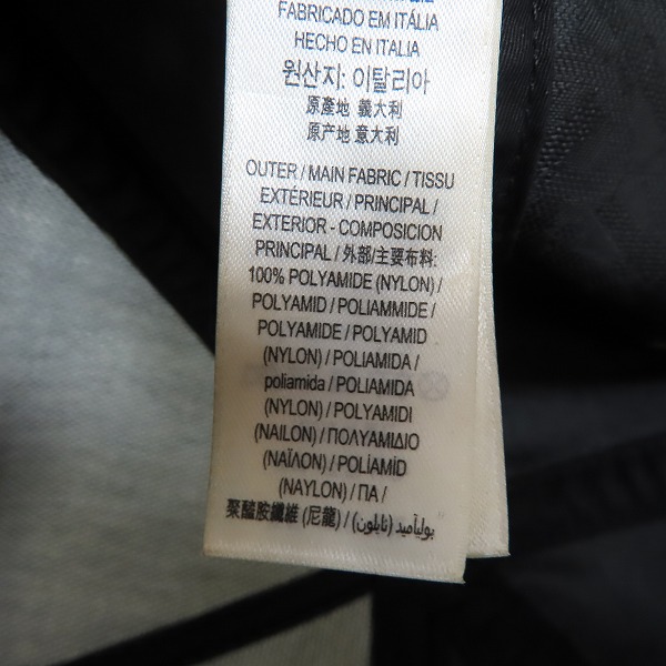 実際に弊社で買取させて頂いたBURBERRY/バーバリー 21AW ロゴ ナイロンジャガードキャップ 総柄の画像 6枚目