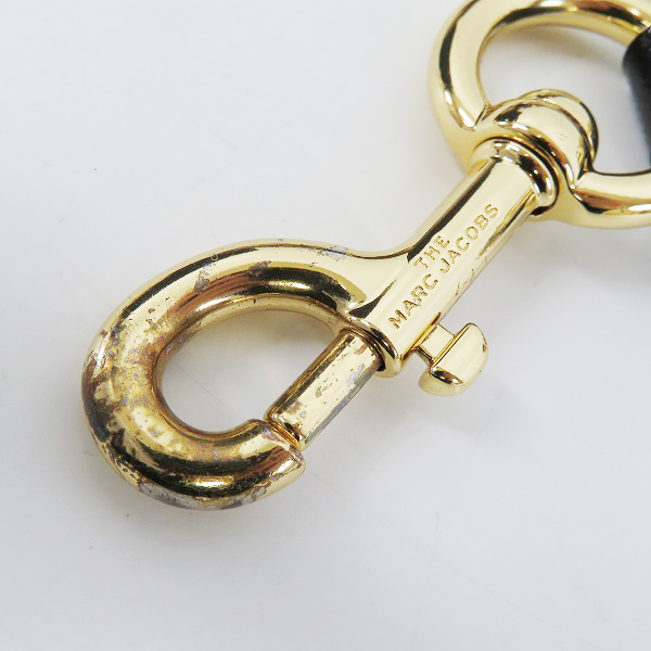 実際に弊社で買取させて頂いたMARC JACOBS/マークジェイコブス テクスチャードボックス ハンドバッグ/ショルダーバッグ ウェビングストラップ付 M0014840の画像 6枚目