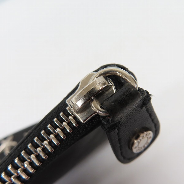 実際に弊社で買取させて頂いたJIMMY CHOO/ジミーチュウ スタースタッズ レザー ポーチの画像 6枚目