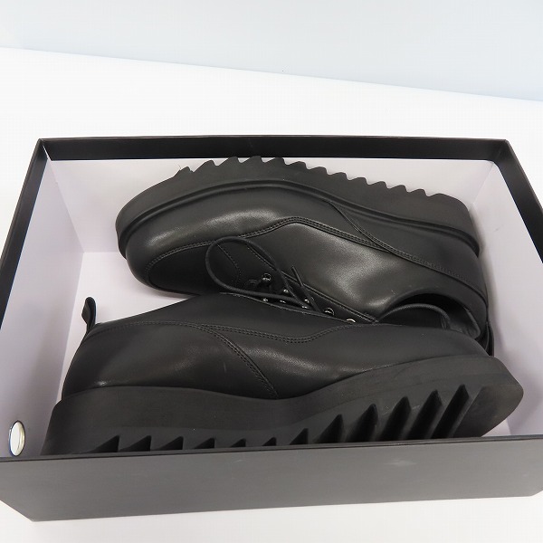 実際に弊社で買取させて頂いたHARE/ハレ シャークソール スニーカー 178821/Mの画像 7枚目