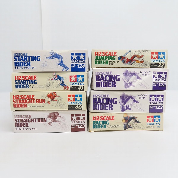 実際に弊社で買取させて頂いた【おまとめ品】TAMIYA/タミヤ 1/12スケール レーシングライダー/スターティングライダー等の画像 8枚目