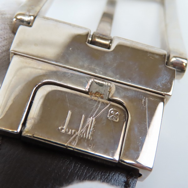 実際に弊社で買取させて頂いたdunhill/ダンヒル ピンバックル レザーベルトの画像 3枚目