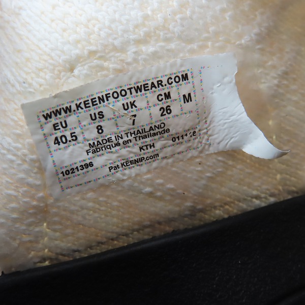 実際に弊社で買取させて頂いたKEEN/キーン EVOFIT 1/エヴォフィット1 1021396/26.0の画像 5枚目