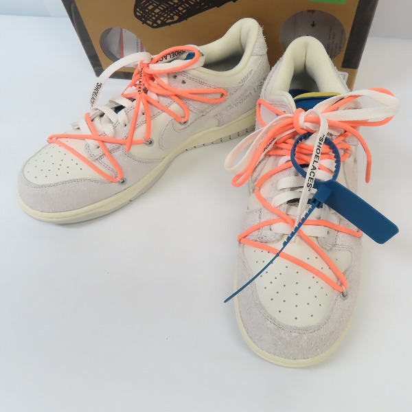 NIKE×OFF-WHITE/ナイキ×オフホワイト DUNK LOW/ダンクロー Lot.19 