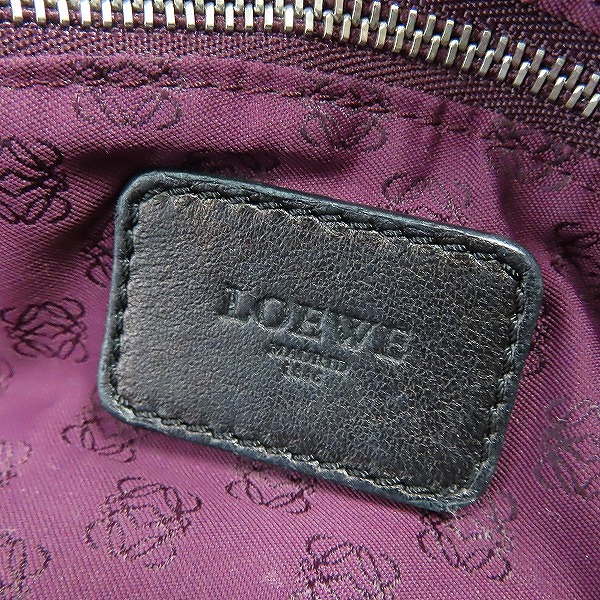 実際に弊社で買取させて頂いたLOEWE/ロエベ バッグ アナグラム ナッパアイレ バッグの画像 4枚目