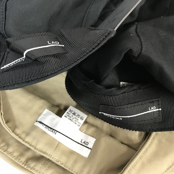 実際に弊社で買取させて頂いた【おまとめ】LAD MUSICIAN/ラッドミュージシャン キャップ/帽子の画像 1枚目