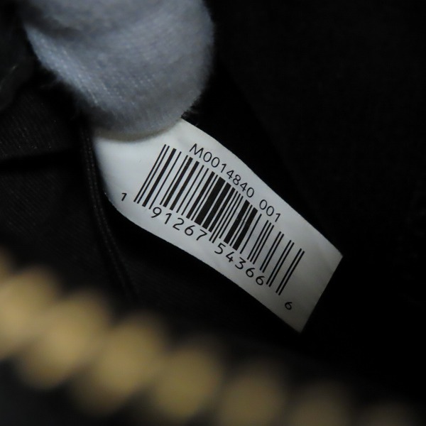 実際に弊社で買取させて頂いたMARC JACOBS/マークジェイコブス テクスチャードボックス ハンドバッグ/ショルダーバッグ ウェビングストラップ付 M0014840の画像 5枚目