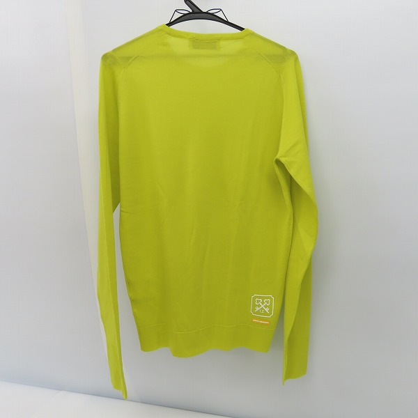 実際に弊社で買取させて頂いたuniform experiment×JOHN SMEDLEY/ユニフォームエクスペリメント×ジョンスメドレー クルーネック ニット UE-112115/1の画像 1枚目