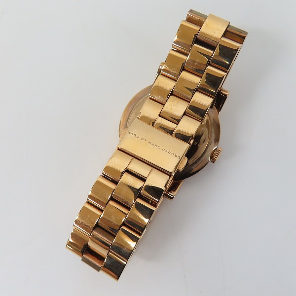 実際に弊社で買取させて頂いたMARC BY MARC JACOBS/マークバイマークジェイコブス クォーツ 腕時計【動作未確認】の画像 2枚目
