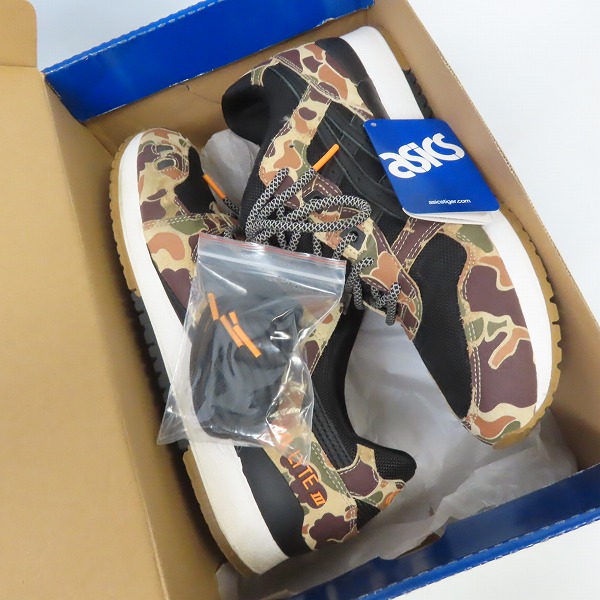 実際に弊社で買取させて頂いたasics×ATMOS/アシックス×アトモス GEL-LYTE III Duck Camo ゲルライト スリー ダックカモ TQ6H2Q-8890/27.5の画像 8枚目