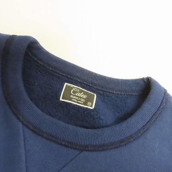 実際に弊社で買取させて頂いたCALEE/キャリー 20AW ロゴプリント クルーネックトレーナー/Mの画像 5枚目