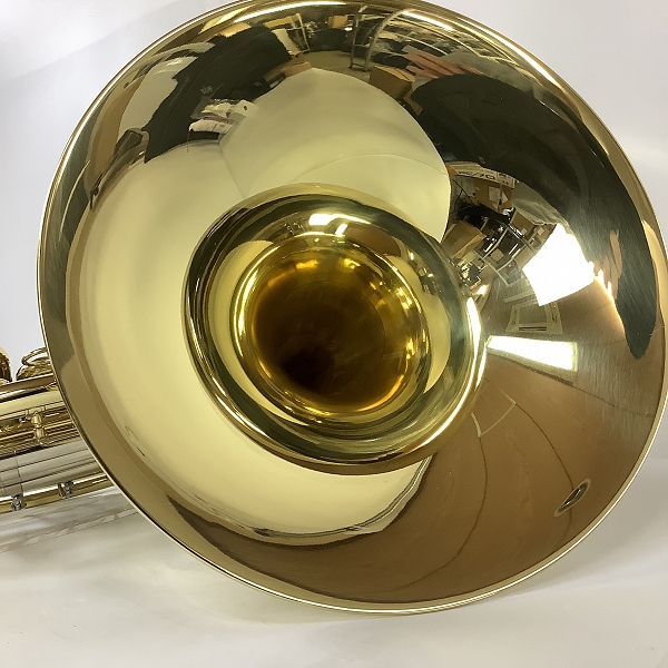 実際に弊社で買取させて頂いた★PLAYTECH/プレイテック PTHR-300 フレンチホルン フルダブル ホルンの画像 2枚目