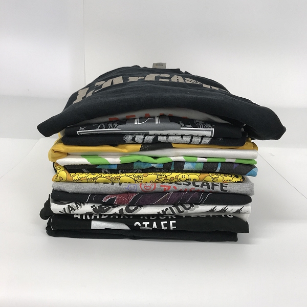 実際に弊社で買取させて頂いた【おまとめ品】ラルクアンシエル/ポールスミス サマーソニック/フジロックフェスティバル 等 半袖Tシャツ/バンドTシャツ 他の画像 5枚目