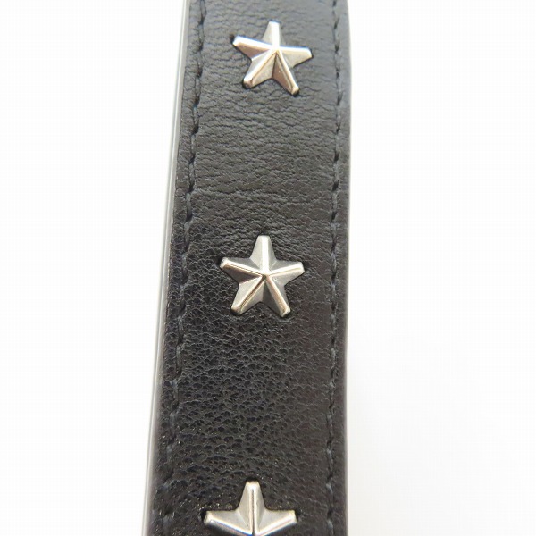 実際に弊社で買取させて頂いた【レシート原本】 JIMMY CHOO/ジミーチュウ レザー スタースタッズ キーホルダー/ストラップの画像 4枚目