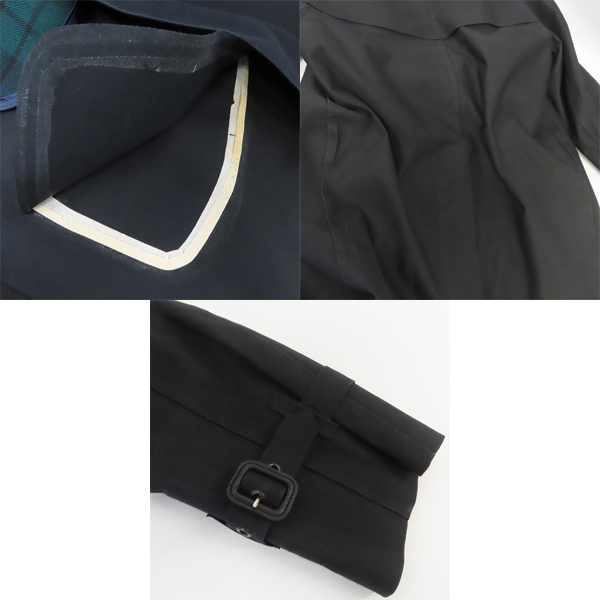 実際に弊社で買取させて頂いたMACKINTOSH/マッキントッシュ ゴム引き ステンカラーコート HQ/ID/IJ/38の画像 9枚目