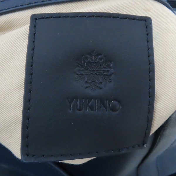 実際に弊社で買取させて頂いたYUKINO BRIEF for UNITED ARROWS/ユナイテッドアローズ レザー トートバッグの画像 4枚目