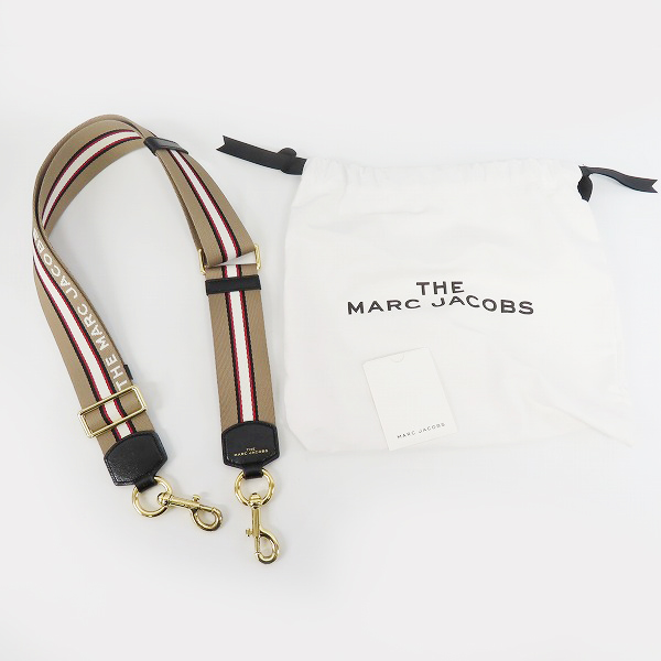 実際に弊社で買取させて頂いたMARC JACOBS/マークジェイコブス テクスチャードボックス ハンドバッグ/ショルダーバッグ ウェビングストラップ付 M0014840の画像 7枚目