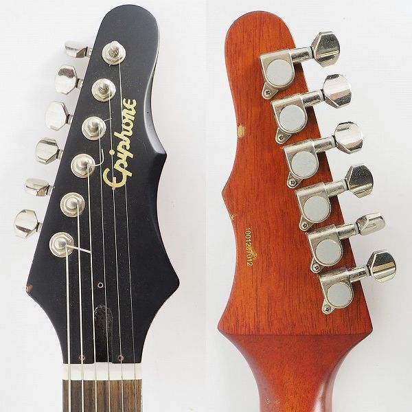 実際に弊社で買取させて頂いた★【使用感有り】Epiphone/エピフォン Wilshire/ウィルシャー エレキギター ソフトケース付の画像 2枚目