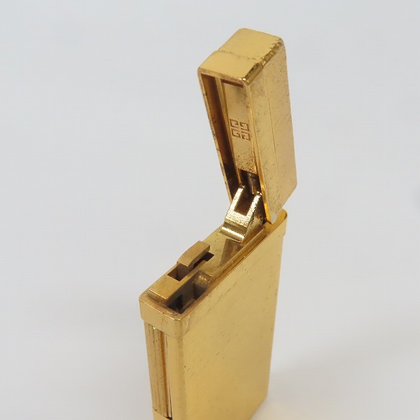 実際に弊社で買取させて頂いたGIVENCHY/ジバンシー 1700 ガスライター ゴールド加工の画像 6枚目