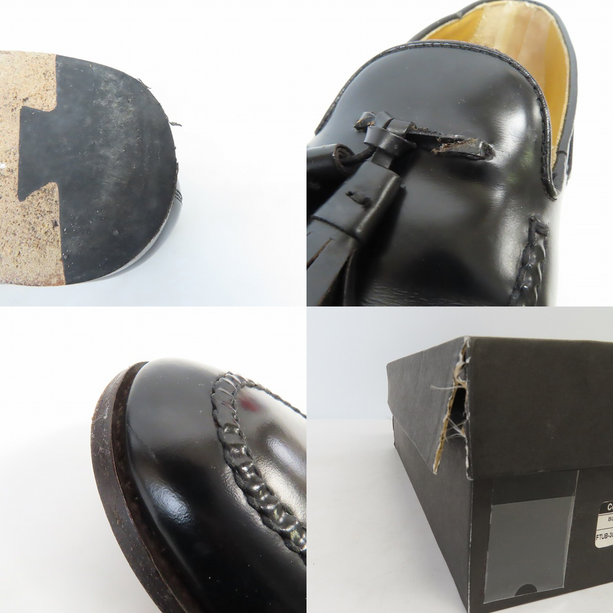 実際に弊社で買取させて頂いたBEAUTY&YOUTH UNITED ARROWS/ビューティーアンドユースユナイテッドアローズ タッセルローファー FTUB-30621-13/8の画像 6枚目