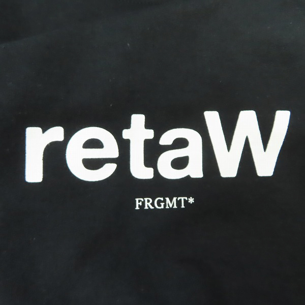 実際に弊社で買取させて頂いたretaW×FRAGMENT design/リトゥ×フラグメントデザイン プルオーバーパーカー フーディ/Mの画像 4枚目
