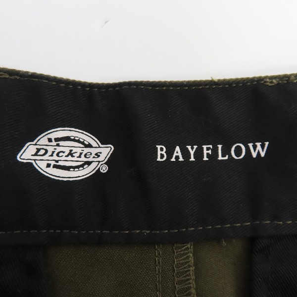 実際に弊社で買取させて頂いたDickies×BAYFLOW/ディッキーズ×ベイフロー テーパードパンツ カーキ BW1908IT01/3の画像 2枚目