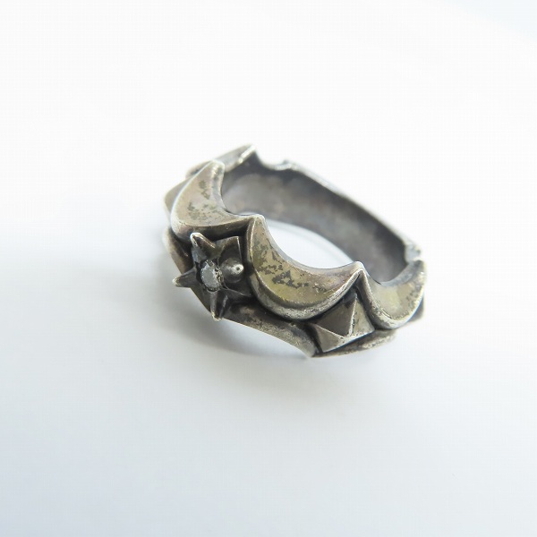 実際に弊社で買取させて頂いたBloody Mary/ブラッディマリー カラペスリング 1ダイヤ