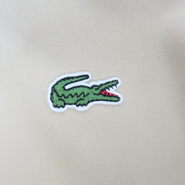 実際に弊社で買取させて頂いたLACOSTE/ラコステ 中綿フードコーチジャケット BH064EL/Lの画像 4枚目