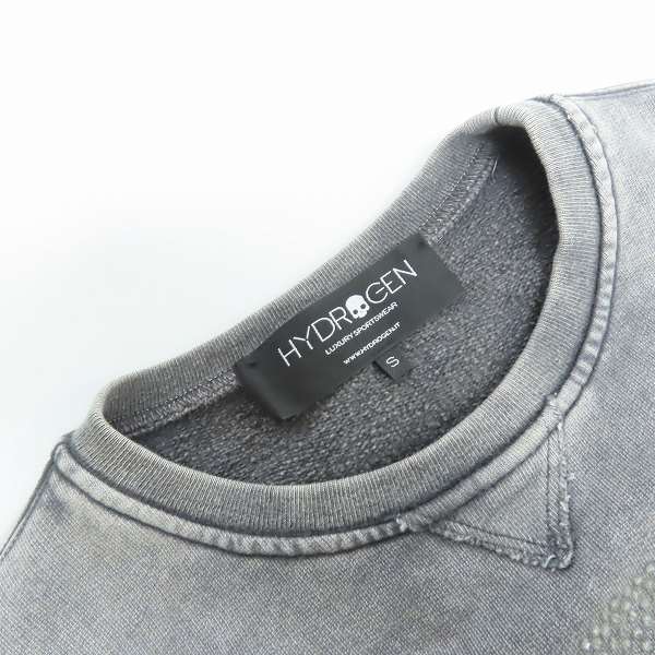 実際に弊社で買取させて頂いたHYDROGEN/ハイドロゲン スカル スタッズ スウェット/トレーナー/Sの画像 6枚目