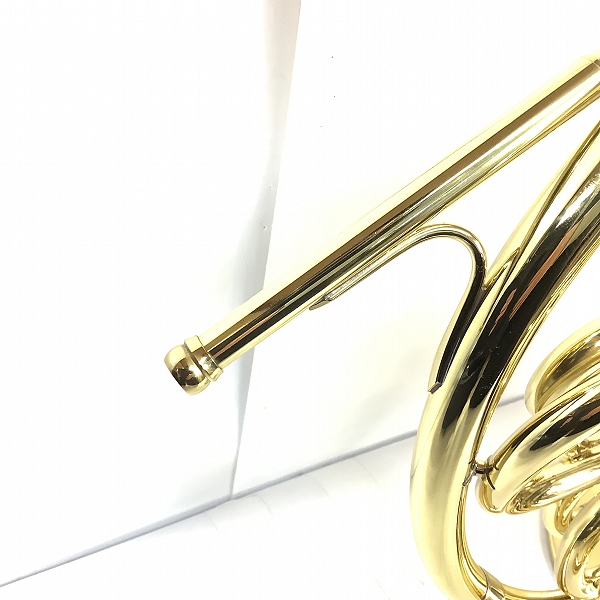 実際に弊社で買取させて頂いた★PLAYTECH/プレイテック PTHR-300 フレンチホルン フルダブル ホルンの画像 4枚目