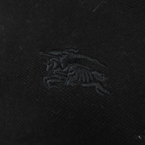 実際に弊社で買取させて頂いたBURBERRY/バーバリー 刺繍入り半袖ポロシャツ/Mの画像 5枚目