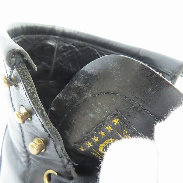 実際に弊社で買取させて頂いたCALEE/キャリー レースアップ レザー ブーツの画像 6枚目