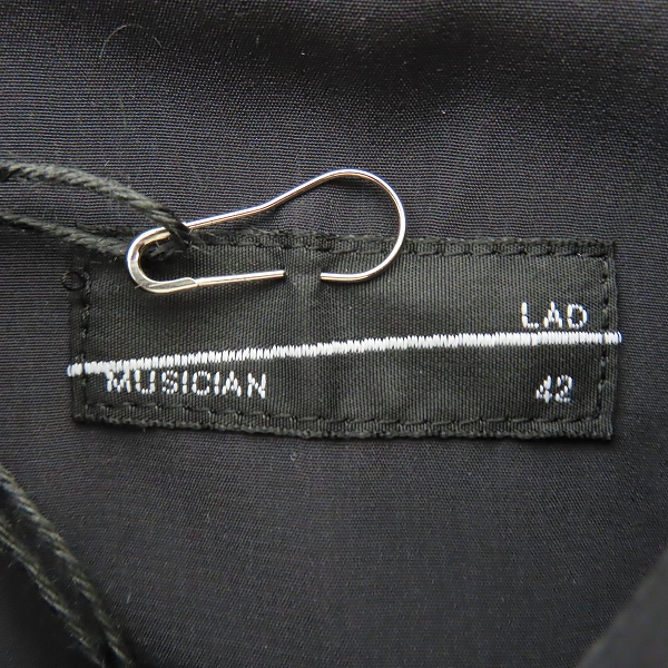 実際に弊社で買取させて頂いたLAD MUSICIAN/ラッドミュージシャン 20AW DECHINE STANDARD SHIRT 長袖 シャツ 2220-105/42の画像 2枚目