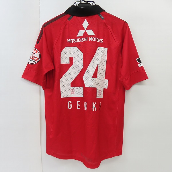 NIKE】ナイキ 浦和レッズ #24 原口元気 ユニフォーム L NIKE⁄ナイキ