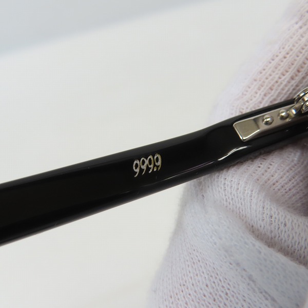 実際に弊社で買取させて頂いた999.9/フォーナインズ ネオプラスチック アイウエア/メガネフレーム NP-25の画像 6枚目