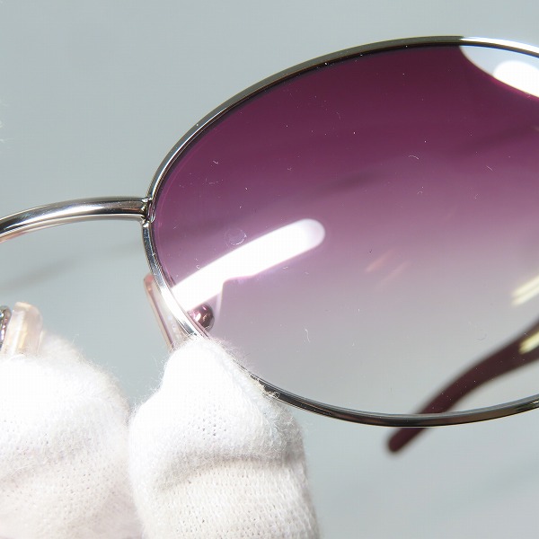 実際に弊社で買取させて頂いた(4)LOEWE/ロエベ サングラス アイウェア SLW063 COL.579の画像 7枚目